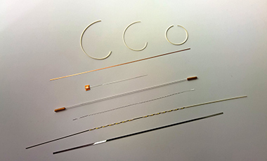 Tension strips and torsion strips for galvanometers